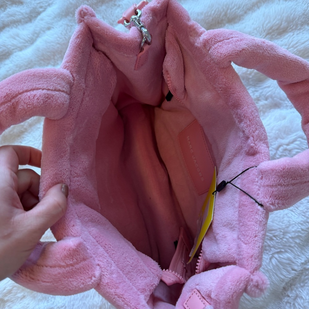 MARC JACOBS Pink 'The Terry Medium Tote Bag' Tote - Picture 7 of 11